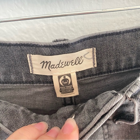Madewell Gray Straight Leg Jeans‎ the perfect vintage jean - Picture 4 of 6